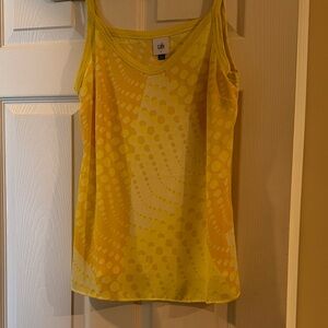 CAbi Yellow Dotted Camisole